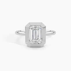 White Gold, Emerald, down view