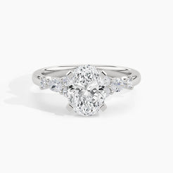 White Gold, Oval, down view