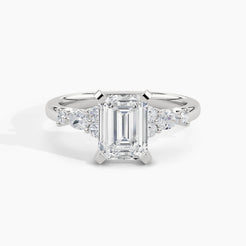 White Gold, Emerald, down view
