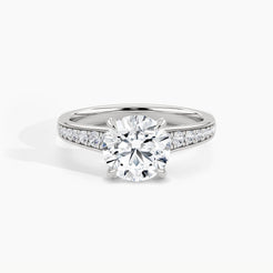 950 Platinum, Round, down view