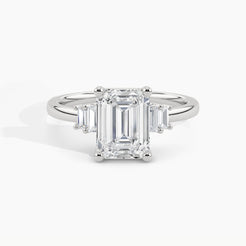 White Gold, Emerald, down view