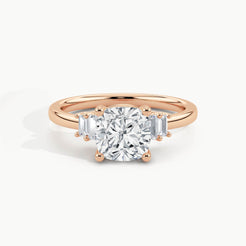 Rose Gold, Cushion, down view