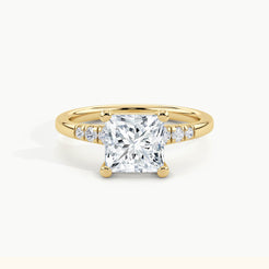 Yellow Gold, Princess, down view
