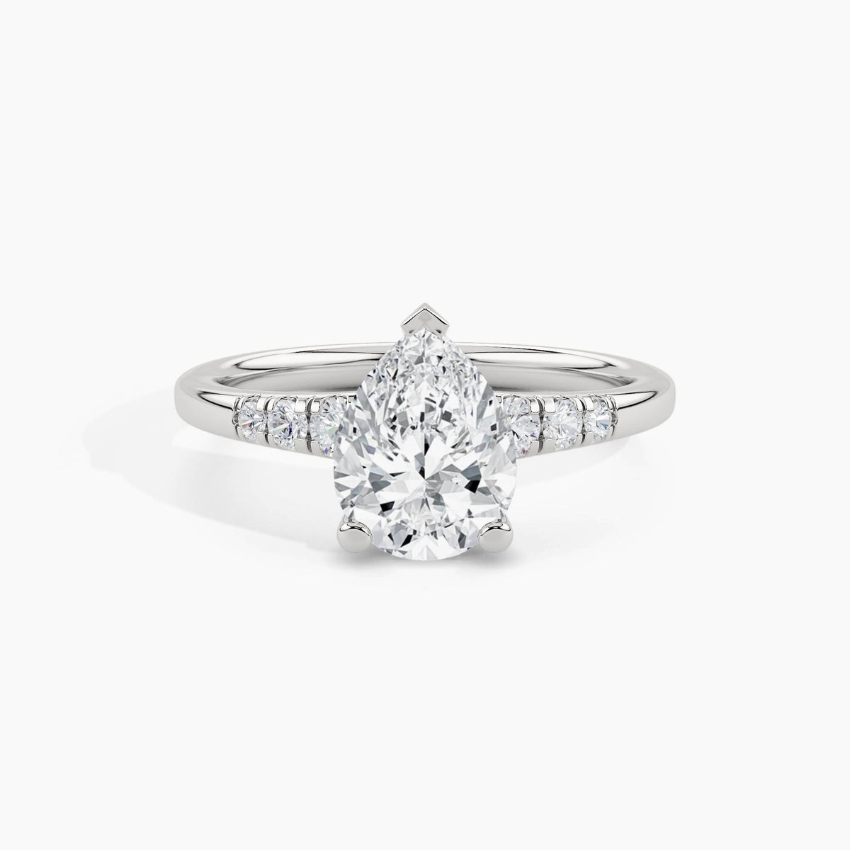 950 Platinum, Pear, down view