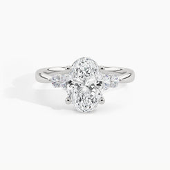 White Gold, Oval, down view