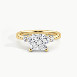 Yellow Gold, Princess, down view