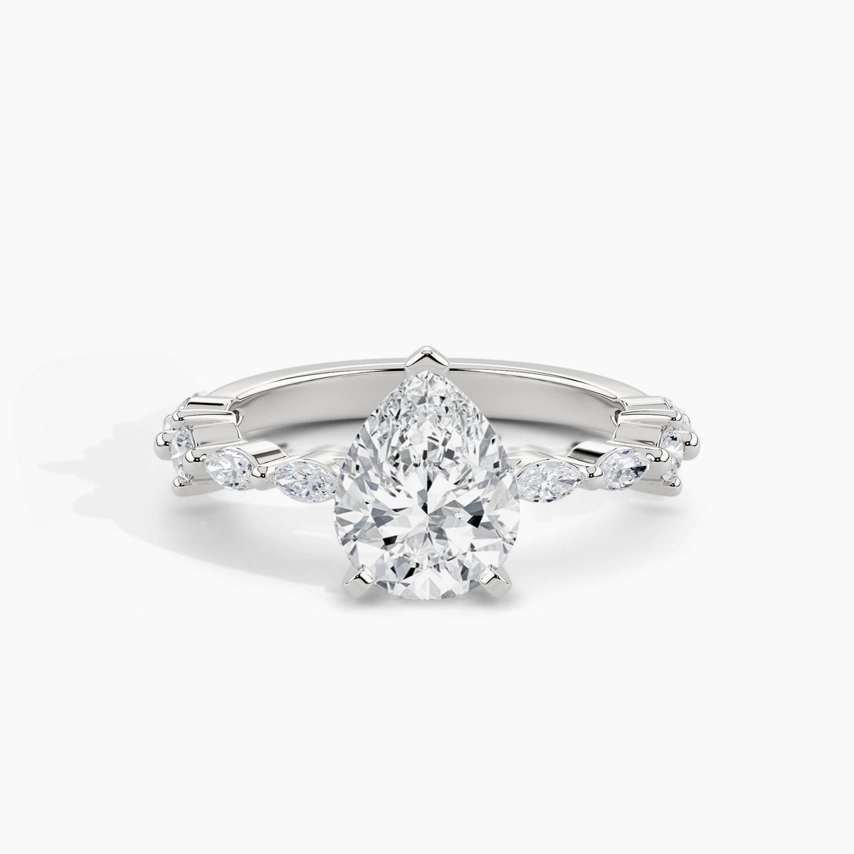 White Gold, Pear, down view