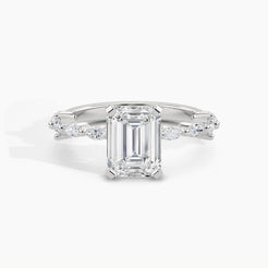 White Gold, Emerald, down view