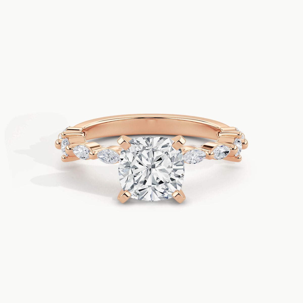 Rose Gold, Cushion, down view