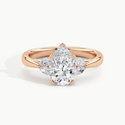 Rose Gold, Pear, down view