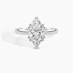 950 Platinum, Marquise, down view