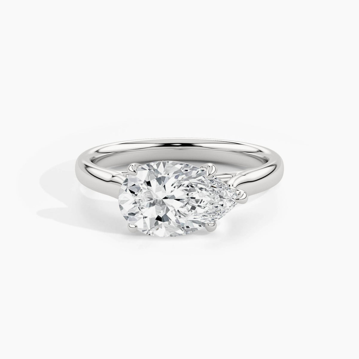 950 Platinum, Pear, down view