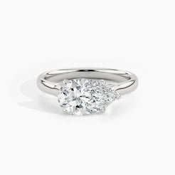 950 Platinum, Pear, down view