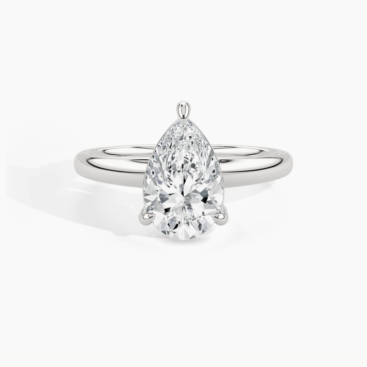 950 Platinum, Pear, down view