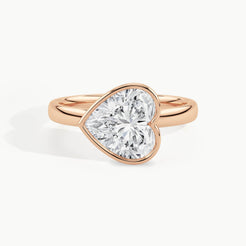 Rose Gold, Heart, down view