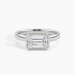 White Gold, Emerald, down view