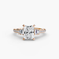 Rose Gold, Radiant, down view