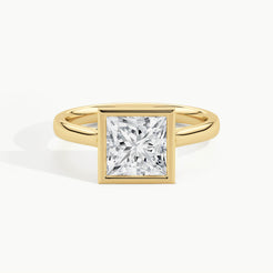 Yellow Gold, Princess, down view
