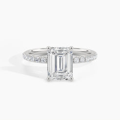 White Gold, Emerald, down view
