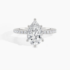 950 Platinum, Pear, down view