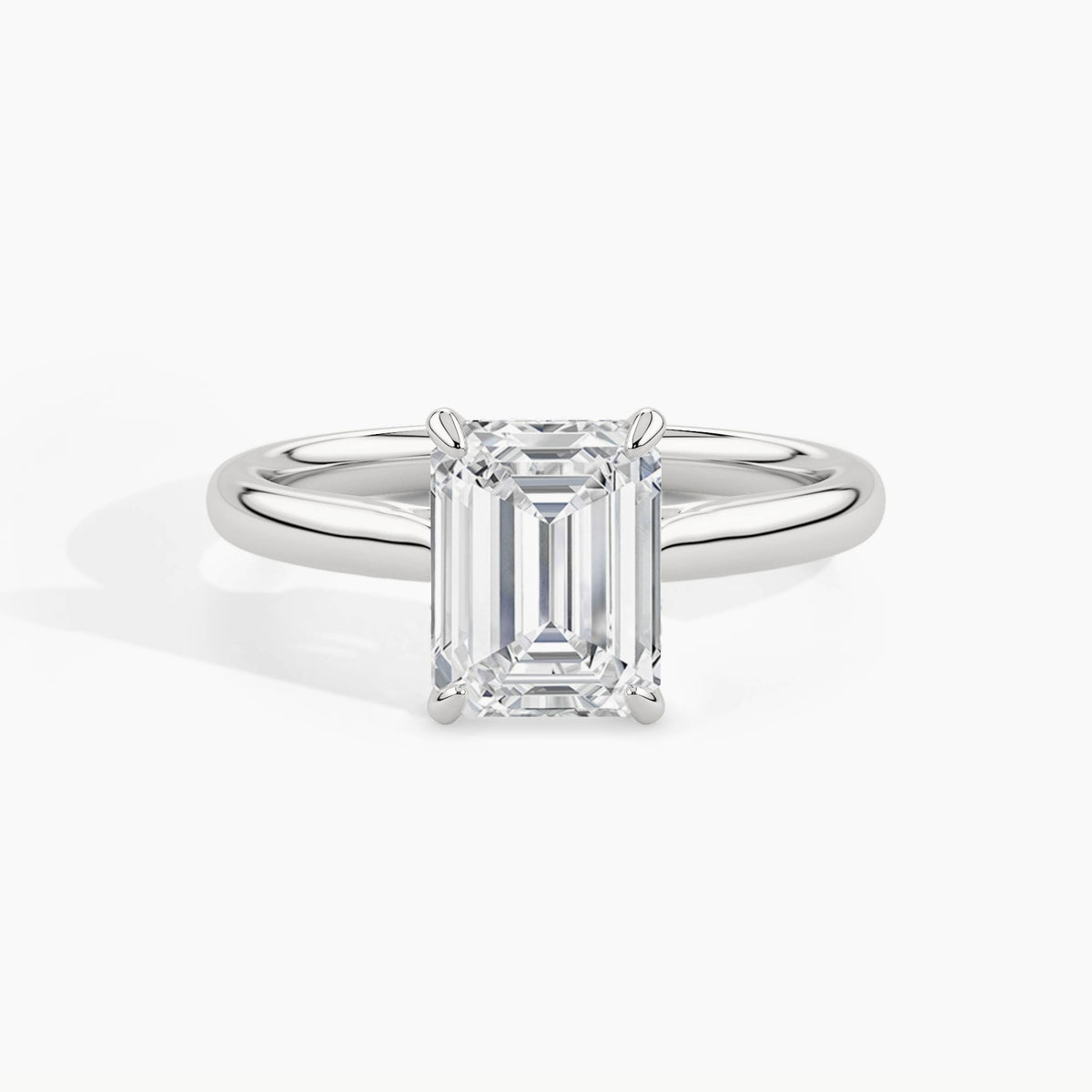 White Gold, Emerald, down view