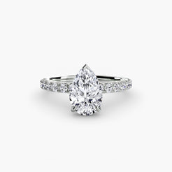 950 Platinum, Pear, down view
