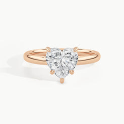 Rose Gold, Heart, down view