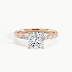 Rose Gold, Cushion, down view