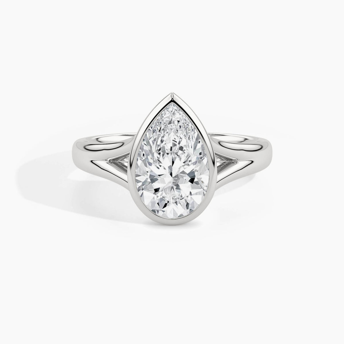 950 Platinum, Pear, down view