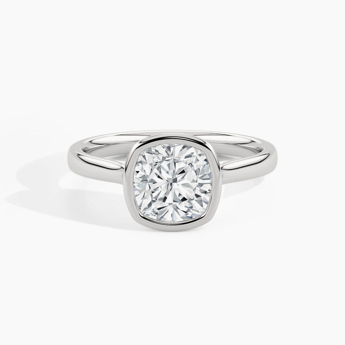 950 Platinum, Cushion, down view