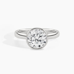 950 Platinum, Round, down view