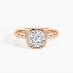 Rose Gold, Cushion, down view