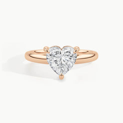 Rose Gold, Heart, down view