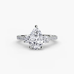 950 Platinum, Pear, down view