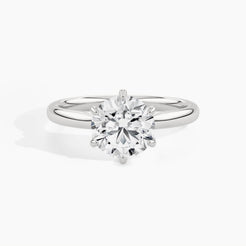 White Gold, Round, down view