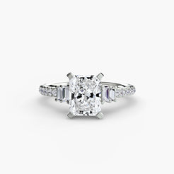White Gold, Radiant, down view