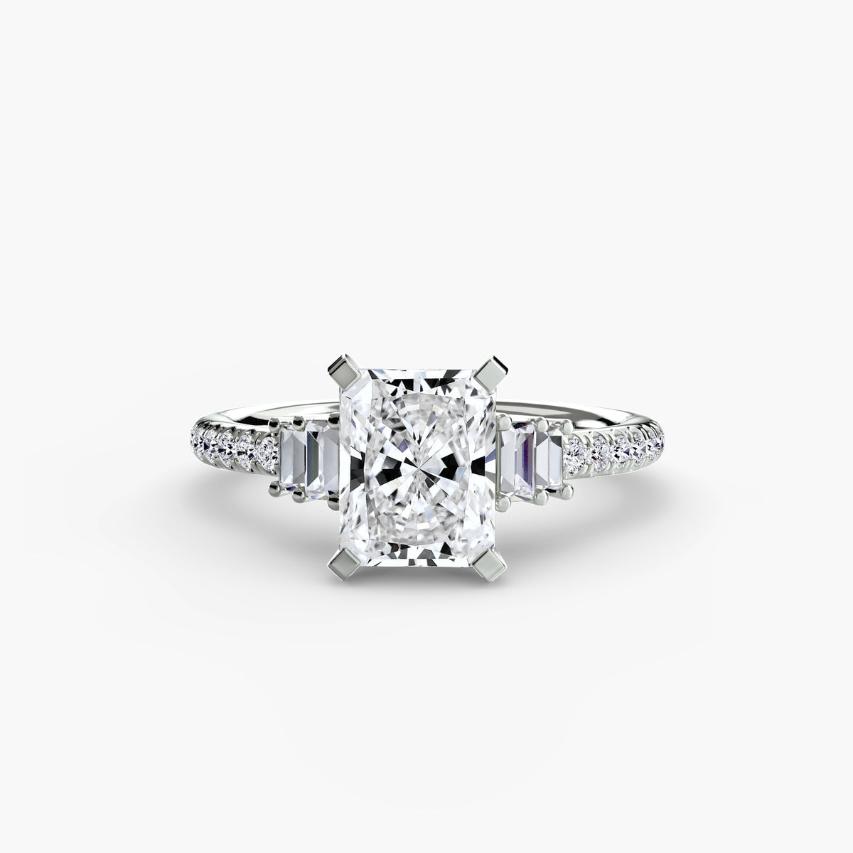 White Gold, Radiant, down view