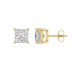 14K Yellow Gold, flat view