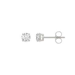 14K White Gold, flat view