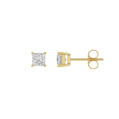 14K Yellow Gold, flat view