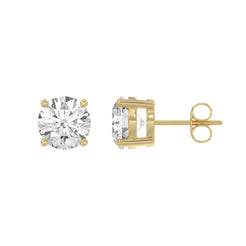 14K Yellow Gold, flat view
