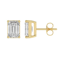 14K Yellow Gold, flat view