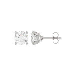 18K White Gold, flat view